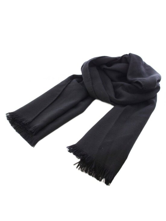 Hermes Accessories - Hermes Shawl Large All Over Print Black Scarf